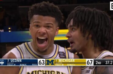 Michigan vs. UConn - Final 2 Minutes of the National Championship | March Madness 2026