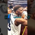 This is why EVERYONE loves Anthony Edwards 💯