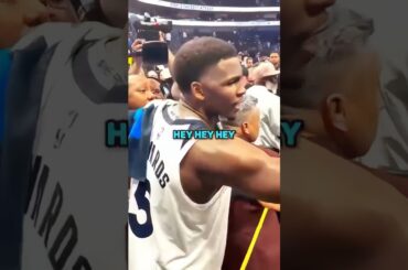 This is why EVERYONE loves Anthony Edwards 💯