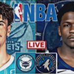 NBA LIVE: MINNESOTA TIMBERWOLVES vs CHARLOTTE HORNETS (LIVESCORE)