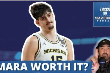 Michigan WINS, Is Aday Mara a Dallas Mavericks Draft Target?
