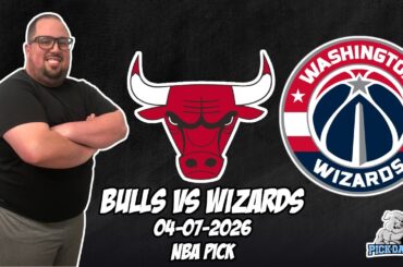 Chicago Bulls vs Washington Wizards 4/7/26 NBA Free Picks & Prediction | NBA Betting Tips