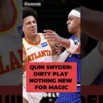 Hawks Coach on "Dirty Play" Against Orlando #shorts