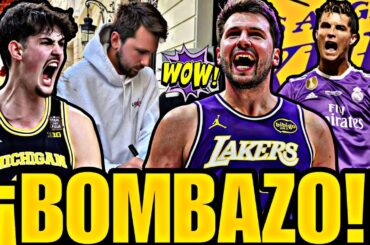 😱 ¡¡¡BOMBAZO ABSOLUTO!!! 💥LAKERS ANUNCIAN ¡¡¡QUE YA ESTA AQUI!!! 💥LUKA DONCIC EN MADRID I ADAY MARA