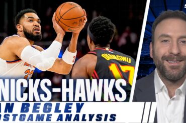 Ian Begley reacts to Jalen Brunson and Knicks win over the Hawks | SportsNite