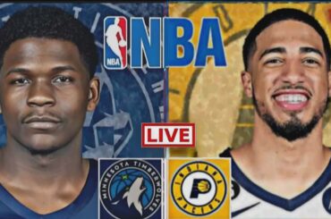 NBA LIVE: MINNESOTA TIMBERWOLVES vs INDIANA PACERS (LIVESCORE)