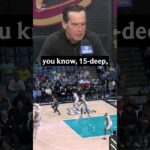 "I give our depth a lot of credit for getting to his 50-win mark." #LetEmKnow #Cavs #NBA #Shorts