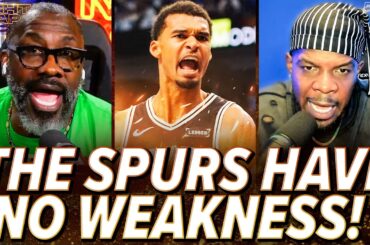 Unc & Iso Joe REACT to the Spurs SHUTTING DOWN the Sixers 115-102! Who CAN STOP Wemby?! | Nightcap