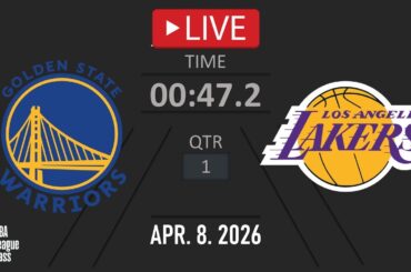 NBA LIVE! Los Angeles Lakers vs Golden State Warriors | Apr. 8, 2026 |Warriors vs Lakers 2K26