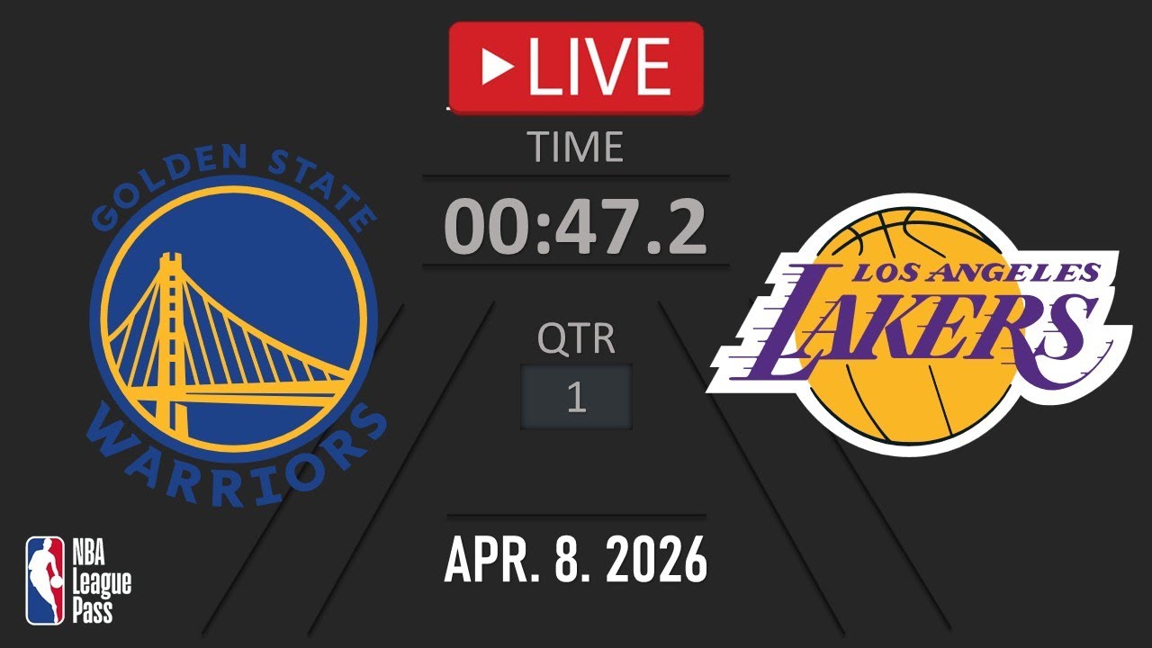 NBA LIVE! Los Angeles Lakers vs Golden State Warriors | Apr. 8, 2026 |Warriors vs Lakers 2K26