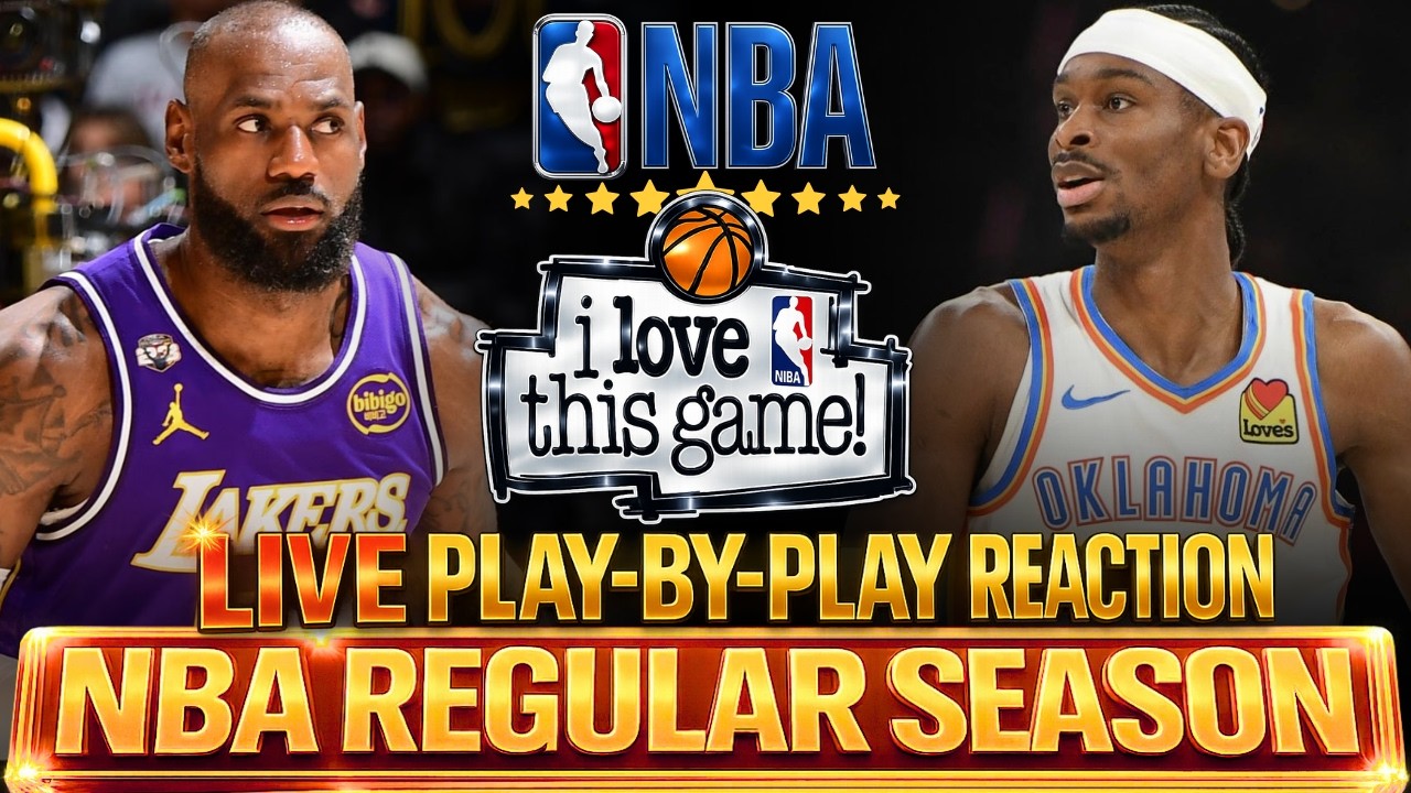 🔴LAKERS VS OKC THUNDER │ 2026 NBA REGULAR SEASON  Basketball Play-By-Play Reaction & Scoreboard