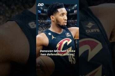 Donovan Mitchell broke two defenders’ ankles! 😱 #nba #basketball #cavalier