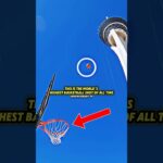 World Record HIGHEST Basketball Shot of All Time 😳