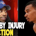 Jeff Teague REACTS to Victor Wembanyama rib injury | Sixers-Spurs NBA Reaction