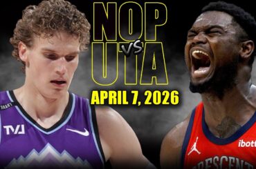 New Orleans Pelicans vs Utah Jazz Full Game Highlights – April 7, 2026 | NBA Season