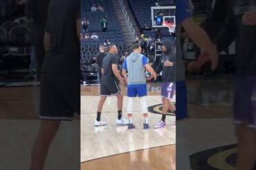 Steph 🤝 Russ 🤝 DeRozan #stephcurry #stephencurry #goldenstatewarriors #warriors #gsw #nba