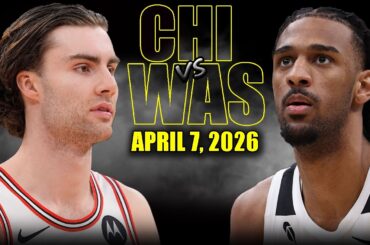 Chicago Bulls vs Washington Wizards Full Game Highlights – April 7, 2026 | NBA Season