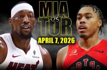 Miami Heat vs Toronto Raptors Full Game Highlights – April 7, 2026 | NBA Season