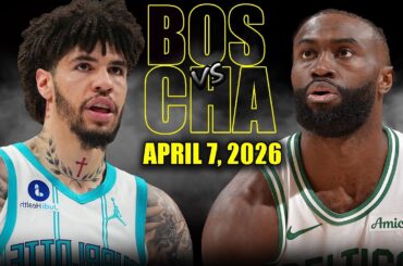 Boston Celtics vs Charlotte Hornets Full Game Highlights – April 7, 2026 | NBA Season