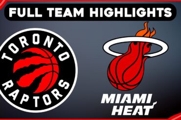 Toronto Raptors vs Miami Heat - Full Team Highlights | April 7, 2026
