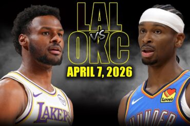 Los Angeles Lakers vs Oklahoma City Thunder Full Game Highlights – April 7, 2026 | NBA Season