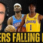 Shorthanded Lakers Struggle vs Thunder | Vando-Redick Tension | Adou Thiero Minutes