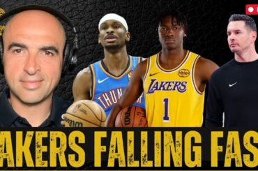 Shorthanded Lakers Struggle vs Thunder | Vando-Redick Tension | Adou Thiero Minutes