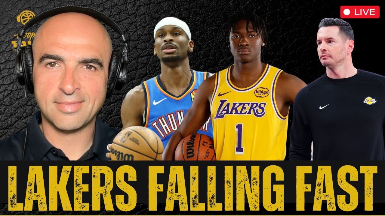 Shorthanded Lakers Struggle vs Thunder | Vando-Redick Tension | Adou Thiero Minutes