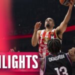 Three Musketeers: Codi, Dobric, Moneke | Crvena Zvezda - Paris | R36 BASKETBALL HIGHLIGHTS 2025-26