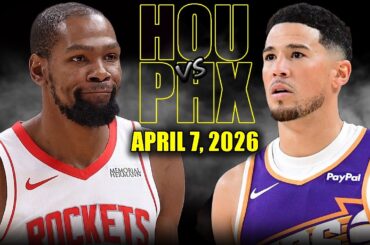 Houston Rockets vs Phoenix Suns Full Game Highlights – April 7, 2026 | NBA Season