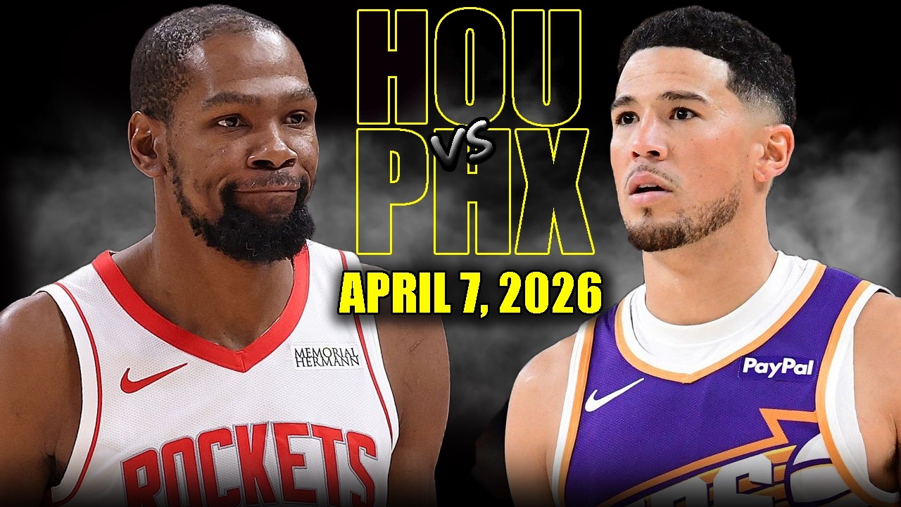 Houston Rockets vs Phoenix Suns Full Game Highlights – April 7, 2026 | NBA Season