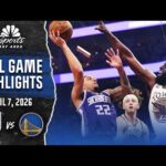 Warriors vs. Kings highlights: Watch top plays in Golden State's 110-105 win | NBC Sports BA