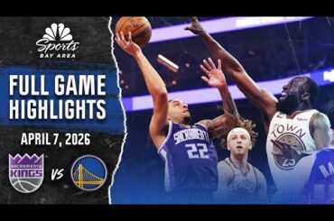 Warriors vs. Kings highlights: Watch top plays in Golden State's 110-105 win | NBC Sports BA