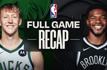 Game Recap: Nets 96, Bucks 90