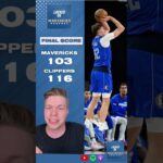 POSTGAME: Cooper Flagg's workload is insane, Dallas Mavericks fall to LA Clippers