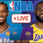 Oklahoma City Thunder at Los Angeles Lakers NBA Live Play by Play Scoreboard / Interga