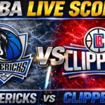 🔴 MAVERICKS vs LA CLIPPERS | NBA LIVE Scoreboard & Gamecast