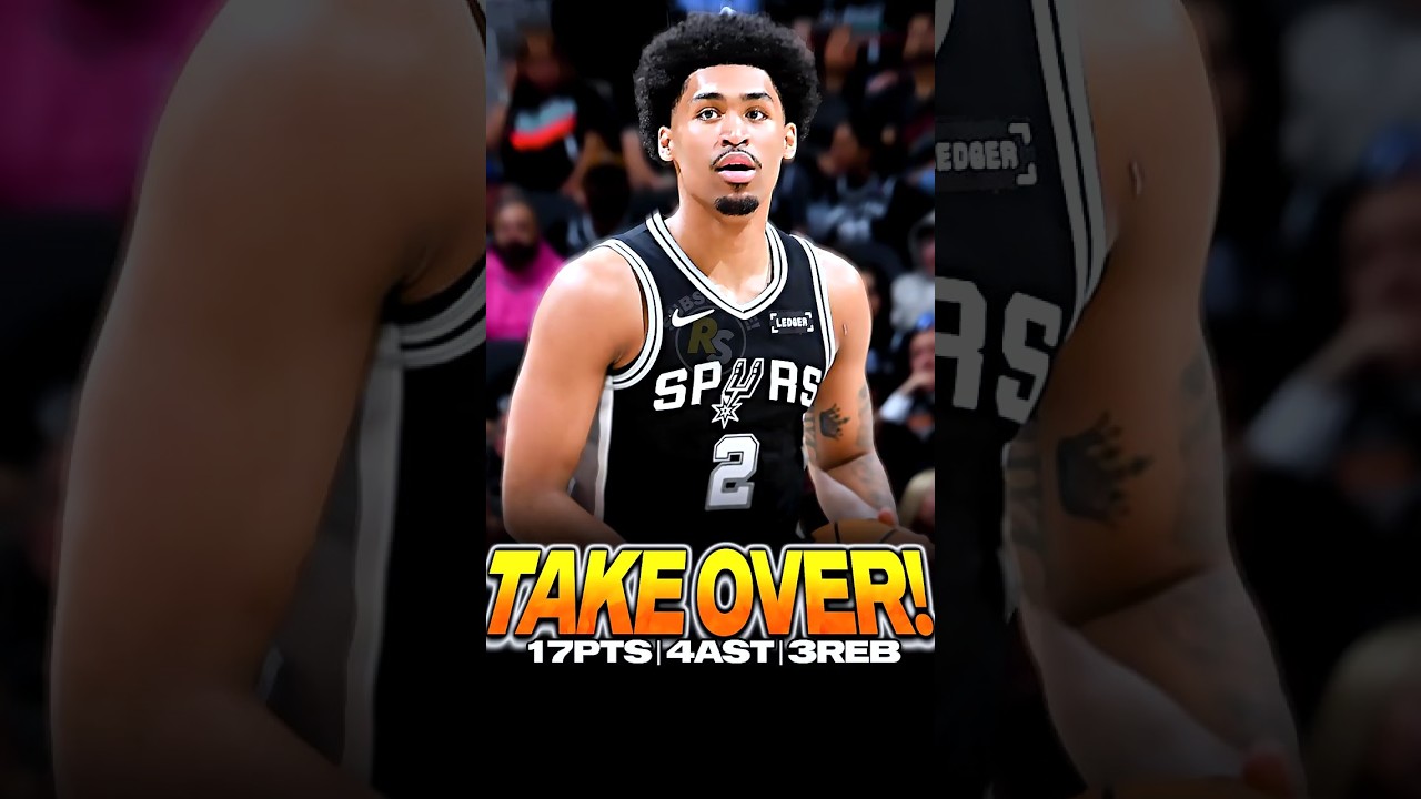DYLAN HARPER TAKES OVER🔥 OFF THE BENCH‼️🇵🇭 #Spurs #Dylan Harper #NBA #gilaspilipinas #wemby