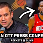 Jordan Ott REACTS to Phoenix Suns COLLAPSE against Kevin Durant, Houston Rockets