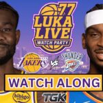 LAKERS vs THUNDER | Watch Party | Play-by-Play + Reactions | Ayton vs SGA