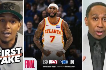 FIRST TAKE | "Hawks are the hottest team in the East!" - Lou on Nickeil Alexander beat Magic 130-101