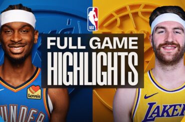 THUNDER at LAKERS | FULL GAME HIGHLIGHTS | April 7, 2026