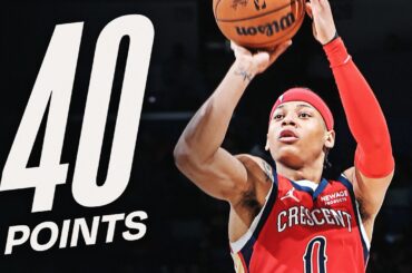 Jeremiah Fears CAREER-HIGH 40 PTS vs Jazz | April 7, 2026