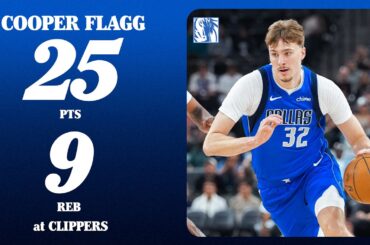 Cooper Flagg (25 PTS 9 REB) at Los Angeles Clippers | April 7, 2026