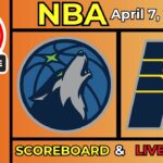🔴 Minnesota Timberwolves vs Indiana Pacers LIVE | NBA | April 7, 2026 | Live SCOREBOARD