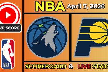 🔴 Minnesota Timberwolves vs Indiana Pacers LIVE | NBA | April 7, 2026 | Live SCOREBOARD