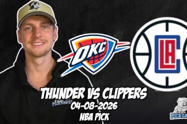 Oklahoma City Thunder vs Los Angeles Clippers 4/8/26 NBA Free Picks & Prediction | NBA Betting Tips
