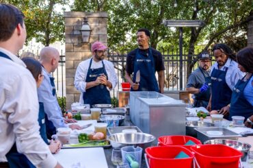 Trey Murphy III & Alon Shaya host cooking experience | New Orleans Pelicans