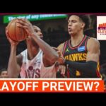 How should the Cavaliers handle the final 2 games against the Hawks, who could be their R1 opponent?