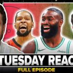 Durant trash talk in Rockets-Suns, Jaylen Brown ELITE for Celtics, Lakers in SHAMBLES | NBA Reaction
